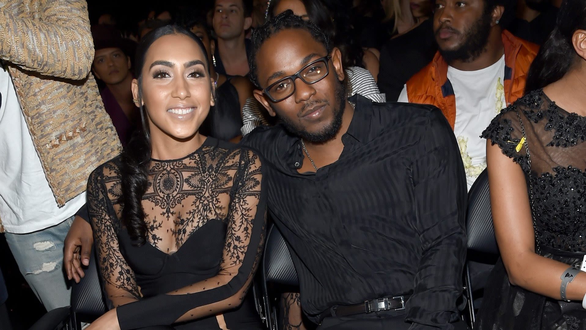 Kendrick Lamar’s Fiancée, Whitney Alford, Spotted At Rapper’s ‘The Pop Out’ Concert