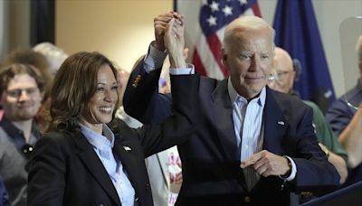 Biden pledged to campaign hard for Harris. So far, he's been mostly a no-show