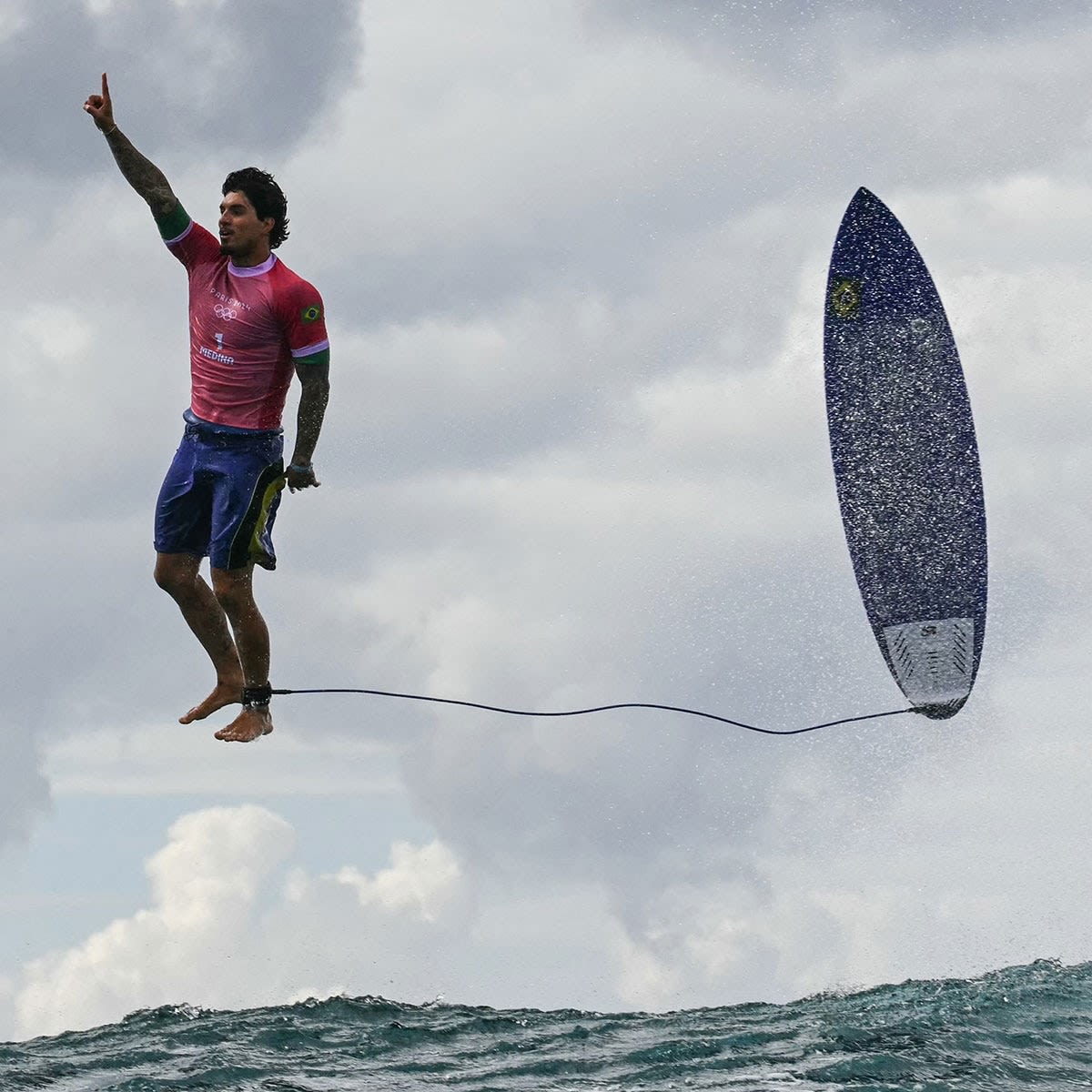 Who Is Gabriel Medina? Why the Surfer's Olympic Photo Is Going Viral