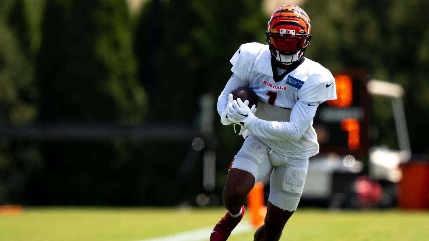 Look: Bengals Star Receiver Ja'Marr Chase Looks Ready for Training Camp