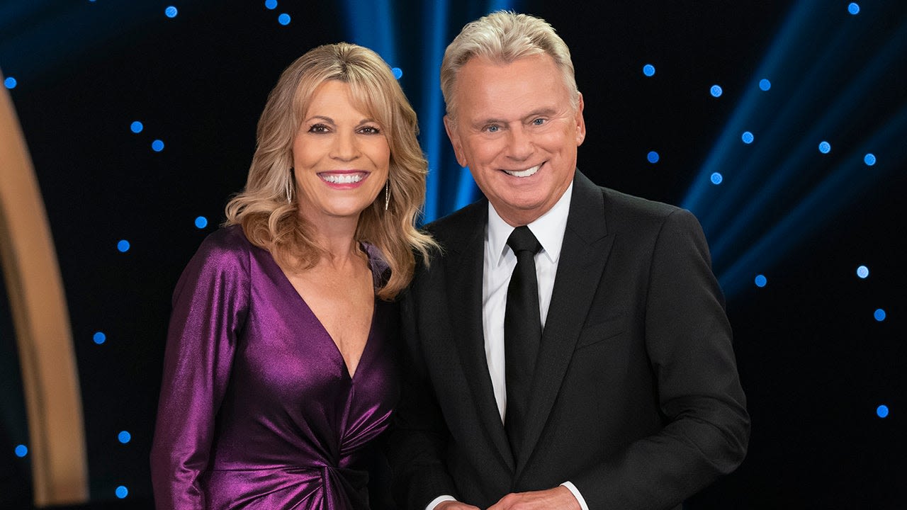 Vanna White Tears Up Giving Farewell Speech to Pat Sajak Ahead of His Last 'Wheel of Fortune' Show