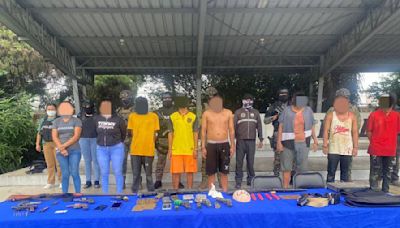 Capturan a ocho presuntos integrantes de Los Lobos durante liberación de personas en Quevedo