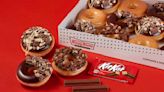 Krispy Kreme now has Kit Kat doughnuts for a limited time