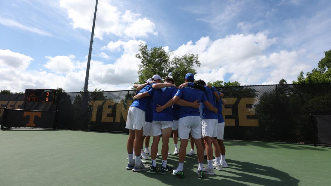 Memphis Men's Tennis knocked out of the NCAA Tournament with 4-0 loss to Tennessee