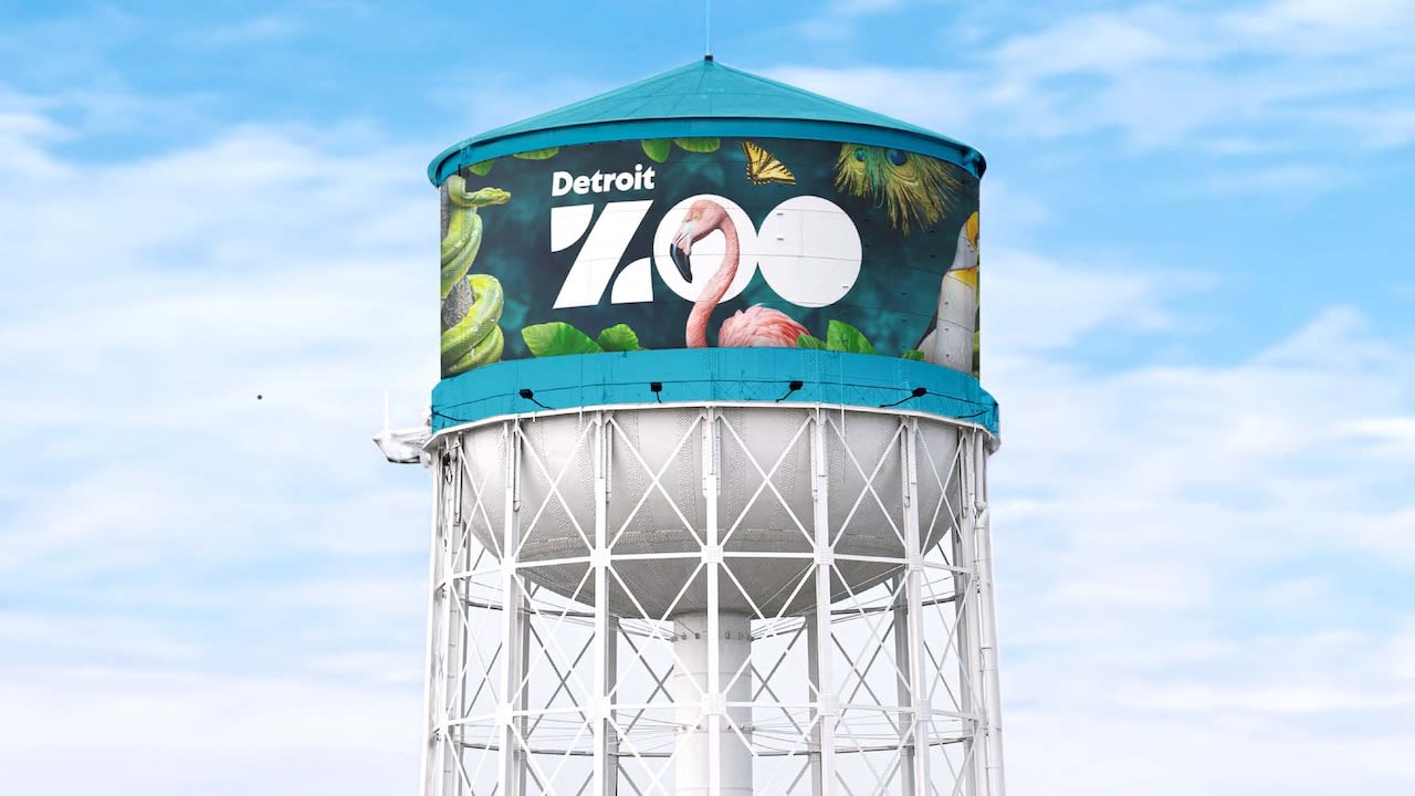 The Detroit Zoo’s iconic water tower will soon look a lot different