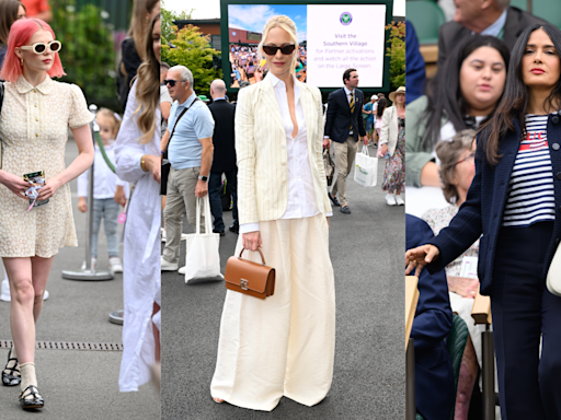 Celebs Put on Their Preppiest Suiting for Wimbledon 2024