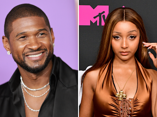 Usher’s son stole dad’s phone to DM PinkPantheress: ‘I appreciate the hustle’