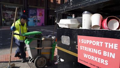 Strike vote by council staff could see rubbish piling up in streets, says union