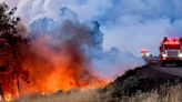 Tanker plane crash has kills pilot as Western wildfires spread