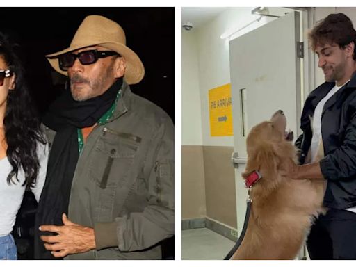 From Jackie Shroff visiting the airport to receive daughter Krishna from Romania to Shalin Bhanot getting a warm welcome by his pet; The Khatron Ke Khiladi 14 contestants are back in India