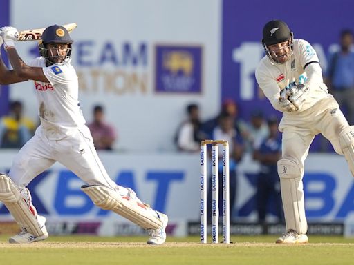 SL vs NZ, LIVE 2nd Test: Kamindu Mendis nearing hundred for Sri Lanka vs New Zealand, Mathews departs for 88