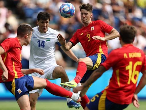 Spain beat Uzbekistan in Olympic men’s football opener