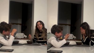 Jimena Barón sorprendió a su hijo con entradas para la final de la Copa América y su reacción emocionó a todos