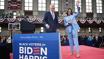 Biden hammers Trump in Philadelphia rally as he courts Black voters with familiar remarks