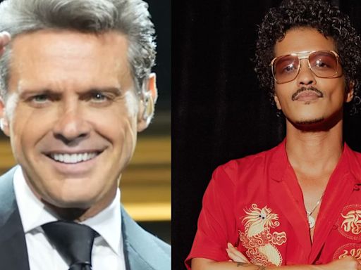 Bruno Mars se declara fan de Luis Miguel ¿qué otros famosos lo admiran?