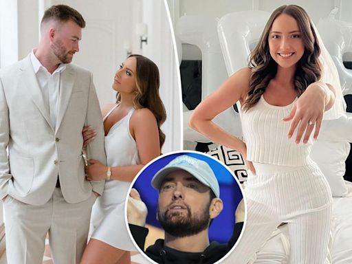 Eminem’s daughter Hailie Jade marries Evan McClintock, shares dance with rapper dad