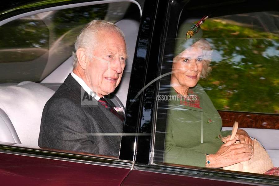 King Charles attends church prayers on the anniversary of Queen Elizabeth’s death