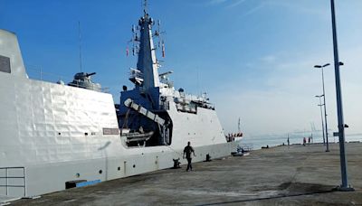 Fire On Navy Ship During Repair At Mumbai Naval Dockyard, None Hurt