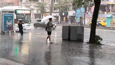 快訊／凱米外圍環流強襲！6縣市大雨特報 下到晚上