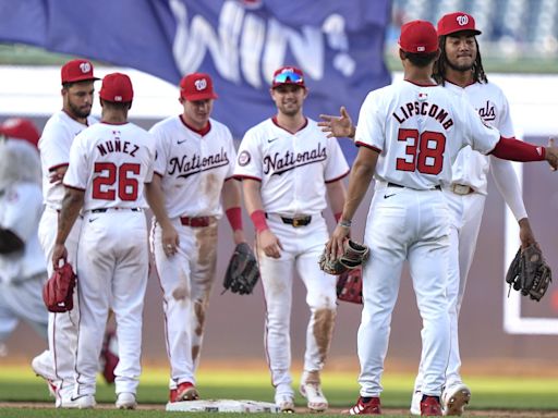 Top prospect James Wood hits first major league homer as Nationals cruise past Cardinals 14-6