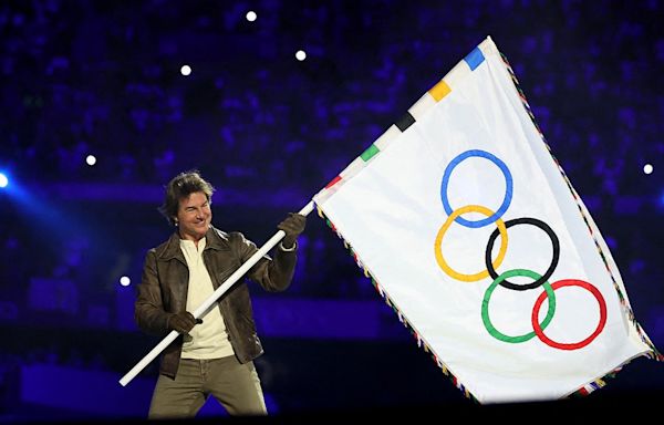 Tom Cruise dives into Paris Olympics closing ceremony in jaw-dropping stunt