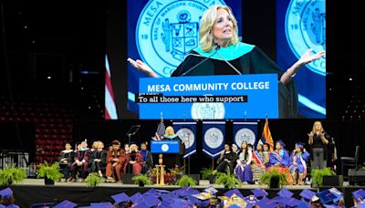 Jill Biden tells Arizona college graduates to tune out people who tell them what they ‘can’t’ do