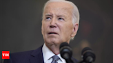 Biden hangs in grimly as more party reps urge him to bow out - Times of India