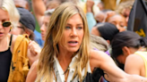 Jennifer Aniston covered in oil while filming The Morning Show scenes