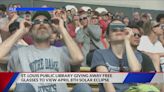 Free solar eclipse glasses at any St. Louis Public Library