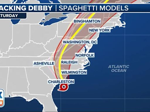 Tropical Storm Debby update: Impact on Philadelphia, latest path projections and more