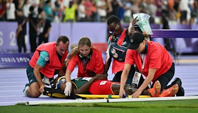 Lamecha Girma stretchered off track after scary fall in Olympic steeplechase