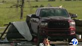 Tornado Debris Almost Takes Out Storm Chasers