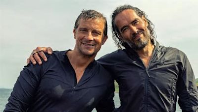 Bear Grylls' show of support for Russell Brand as comic shares update with fans