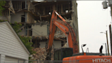 West Alexander warehouse undergoing demolition