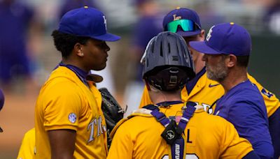 The NCAA tournament baseball projections have arrived. Here's where LSU stands.