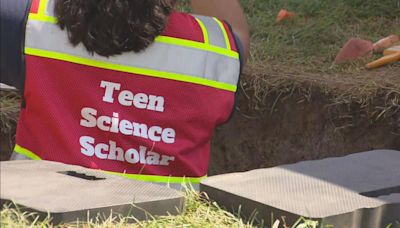 Teens excavate City Park as part of Denver Museum of Nature and Science student scientist program