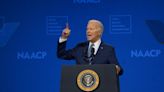 We should not 'stop telling the truth': Biden rails on Trump at NAACP event