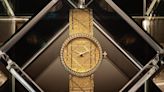 《新錶2023》高級訂製服美學再進化！迪奧La D My Dior籐格紋金雕腕錶