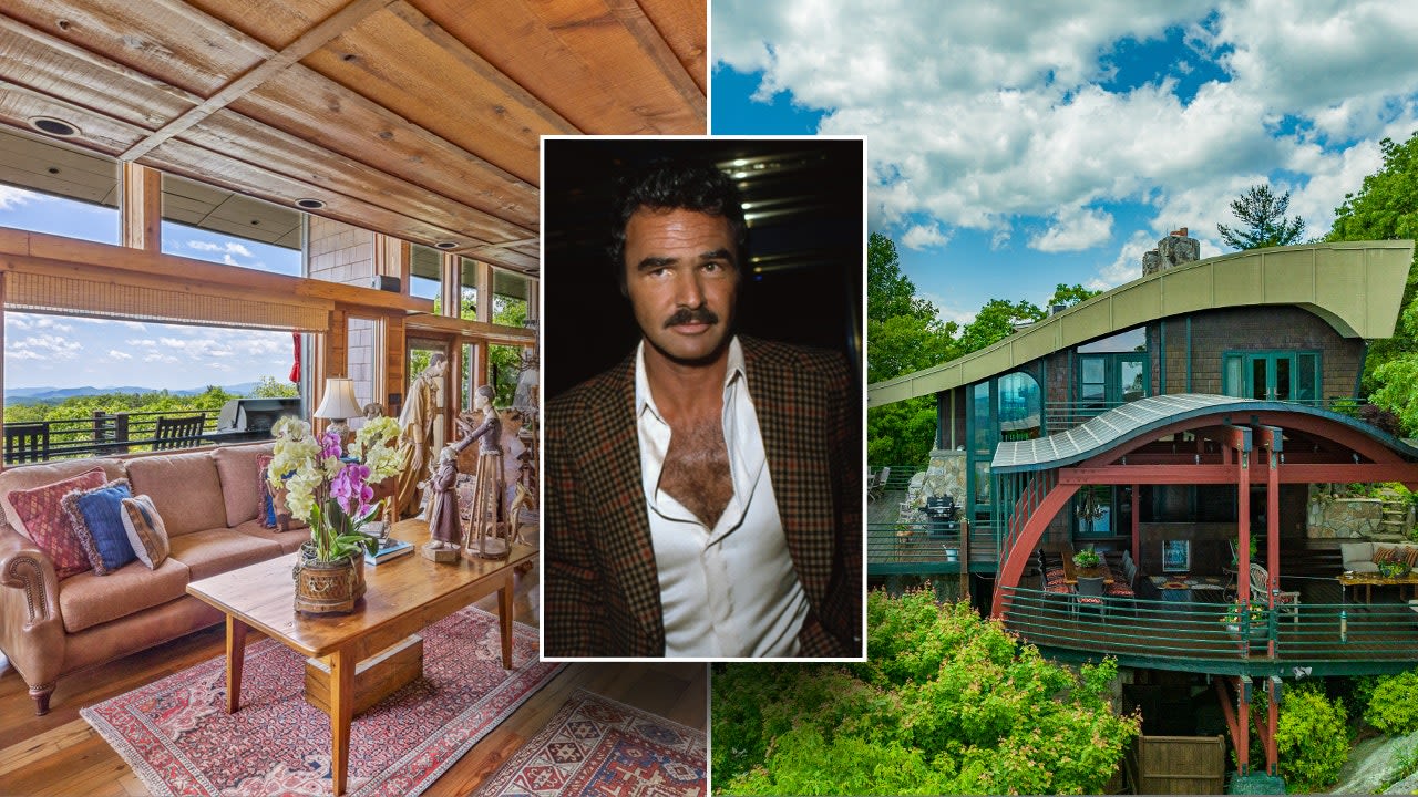 Burt Reynolds' former North Carolina home on sale for $2.9M
