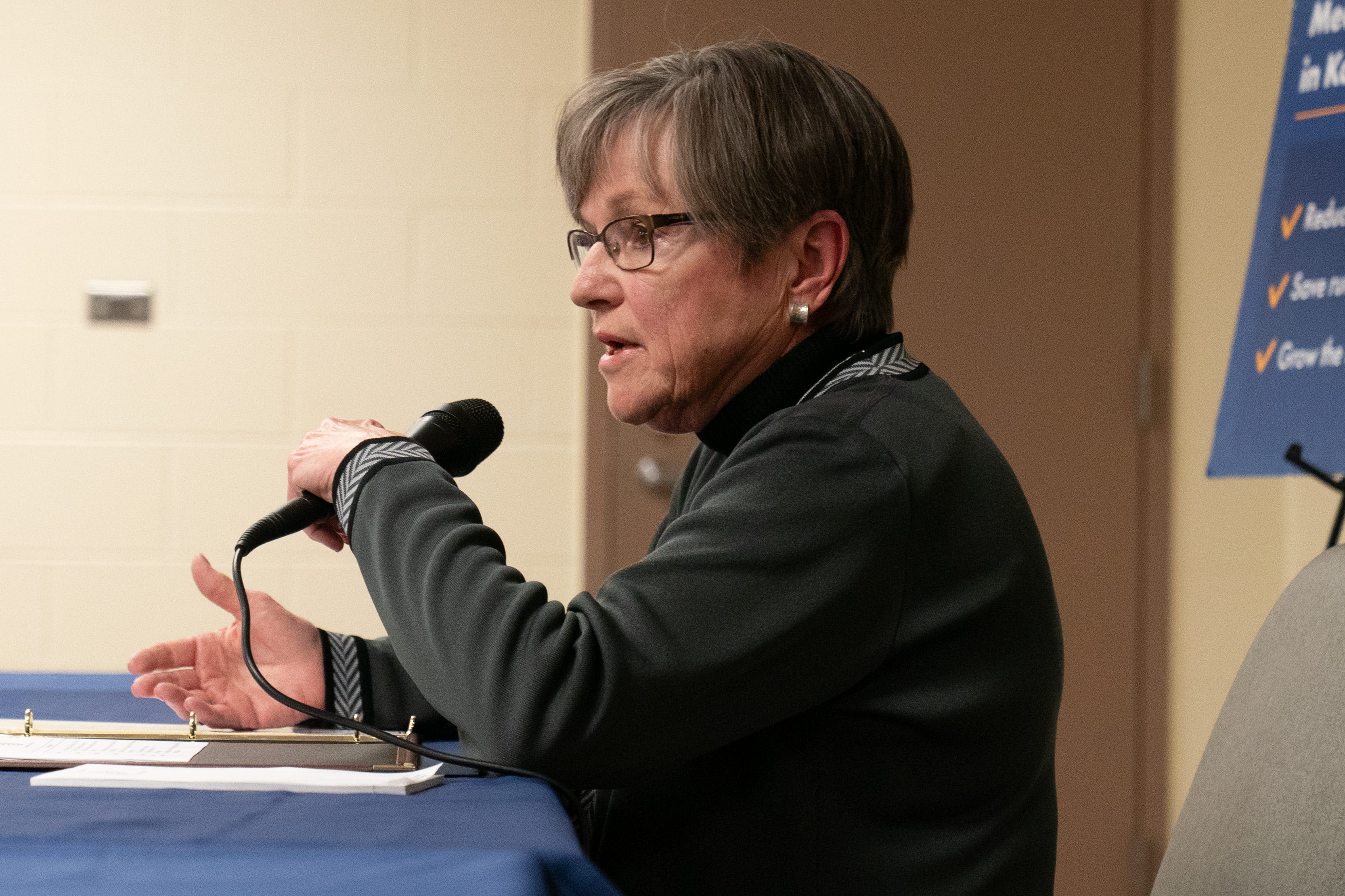 Are Gov. Laura Kelly's rising approval numbers because of her frequent use of veto powers?