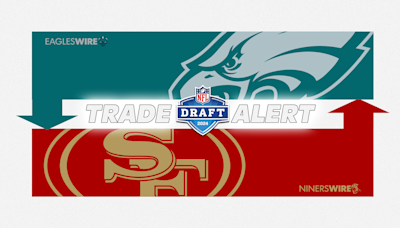 Eagles trade pick No. 86 to the 49ers for picks No. 94 and 132