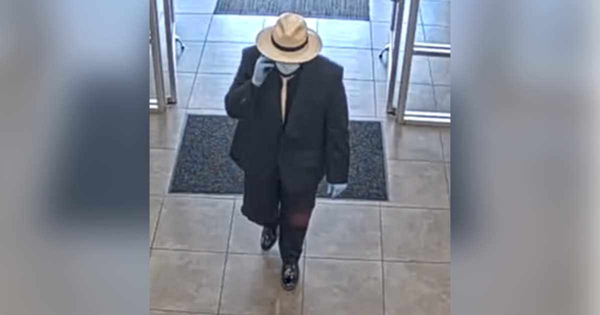 FBI asks for help identifying well-dressed "Derby Desperado" in Dallas & Garland bank heists