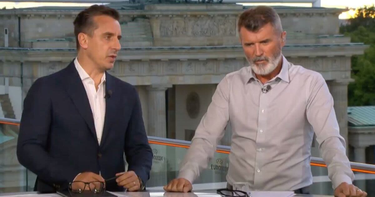 Roy Keane and Gary Neville at odds over England live on ITV after Slovakia drama