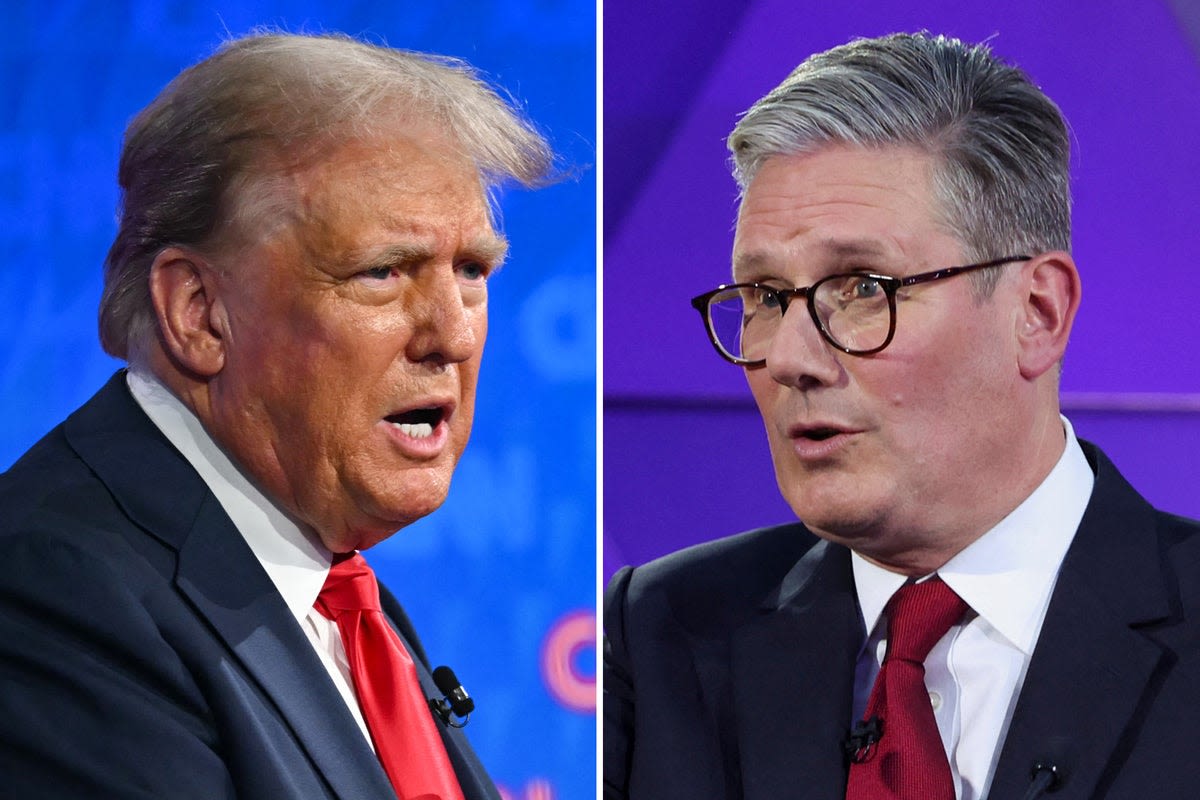 General election live: Keir Starmer says he’d make trade deal with Trump if ex-President wins US election