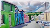 Ukrainian artist depicts colourful Milford in new exhibition - Donegal Daily