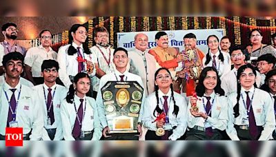 CM felicitates Youth Parliament contest winners | Bhopal News - Times of India