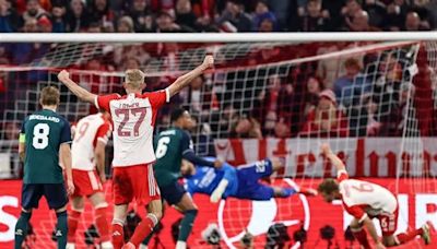 Bayern Múnich clasificó al vencer 1 a Arsenal