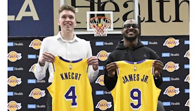 Swanson: Dalton Knecht, Bronny James journey into Lakers’ spotlight