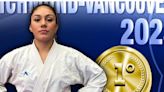 Bajacaliforniana Ericka Luque gana medalla de oro en mundial de Karate "Serie A"