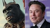 'Planet of the Apes' actor studied Elon Musk to play bonobo villain